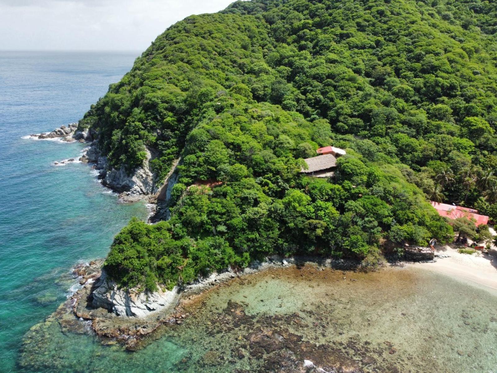 ホテル Mirador Playa Cristal Tayrona Nenguange エクステリア 写真