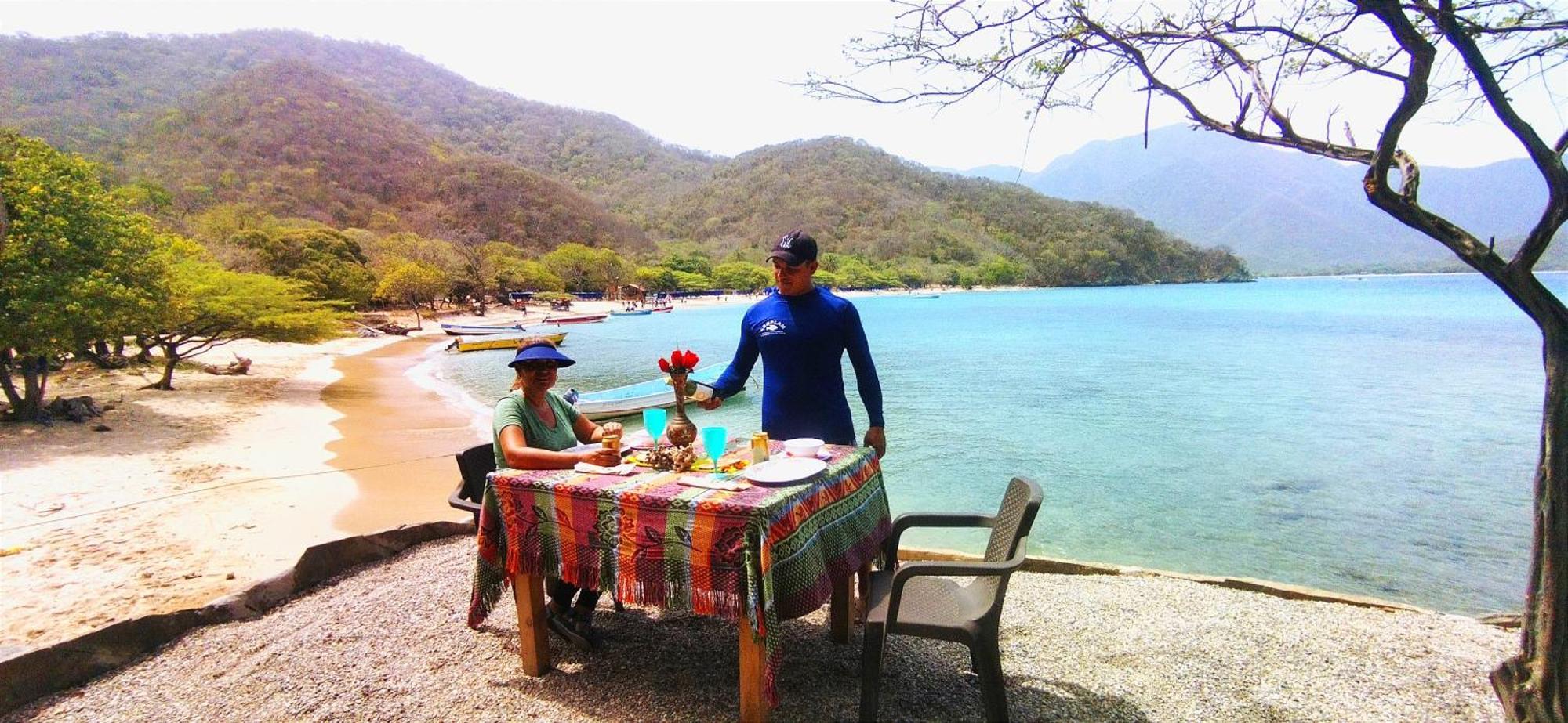 ホテル Mirador Playa Cristal Tayrona Nenguange エクステリア 写真