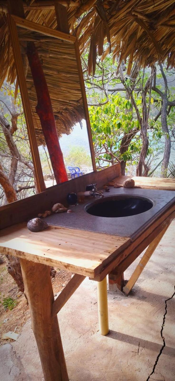 ホテル Mirador Playa Cristal Tayrona Nenguange エクステリア 写真